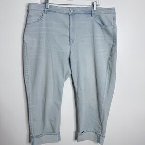 J. Jill Light Blue Ankle Jeans